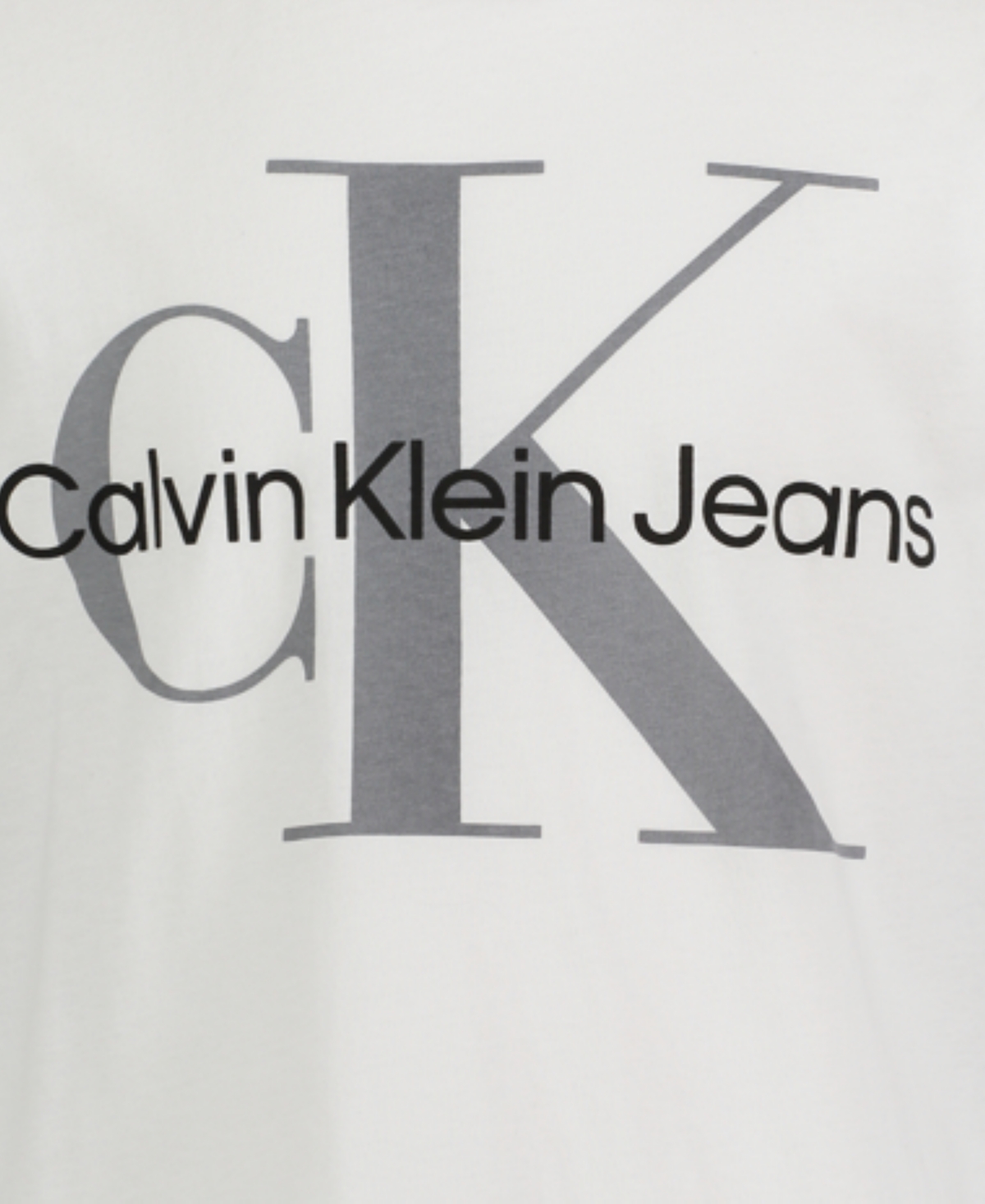 Calvin Klein Big Boys Core Monologo Short Sleeve T-shirt