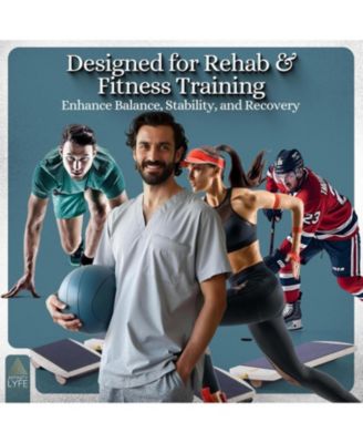 Foot & Ankle Strengthener Balance Board – Durable Foot Stretcher for Plantar Fasciitis Relief & Foot Health | Exercise Videos & Travel Bag