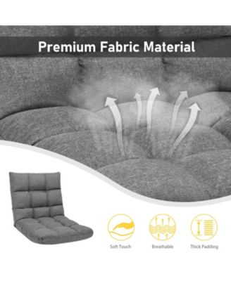 14-Position Adjustable Folding Lazy Gaming Sofa