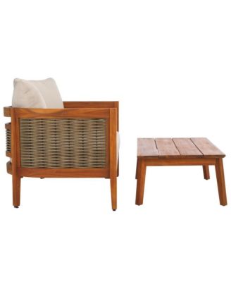 Amanda Outdoor Bench And Table Set