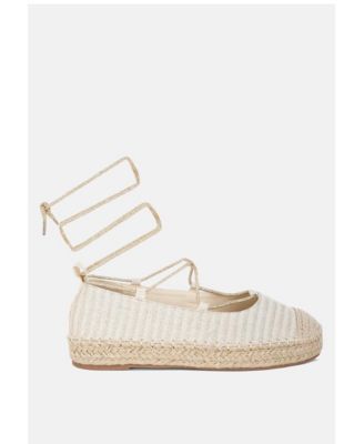 Oplin Canvas Woven Espadrilles