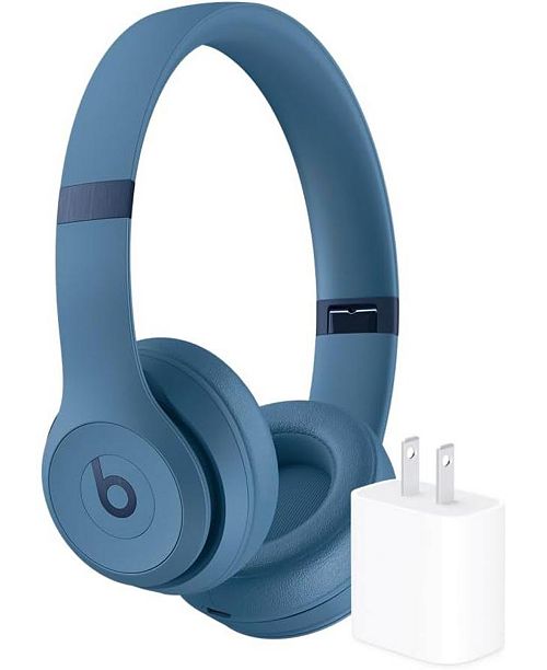 alfani Beats - Solo 4 True Wireless On-Ear Headphones + Power Adapter Electronics