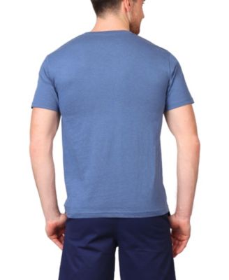 Big & Tall Denim Blue Fishing Club Graphic Tee