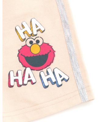 Little Boys Cookie Monster Pullover Hoodie and French Terry Shorts