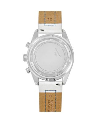 Women's Jordan Chronograph Multifunctional Victory Red Leather Strap Watch, 40mm