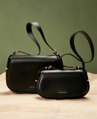 Lydia Small Leather Flap Messenger