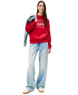 Tommy Jeans - Women's Mia Mid Rise Relaxed Straight Jeans