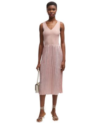 Women's Structured Knitted Dress