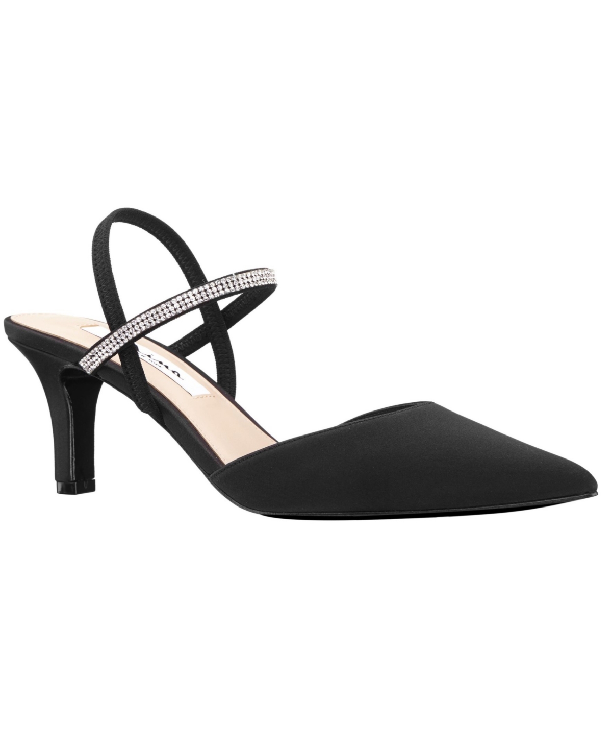 Women's Billie Slingback Evening Pumps - Silver