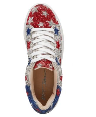 Betsey Johnson Women's Sidny Lace-Up Platform Sneakers