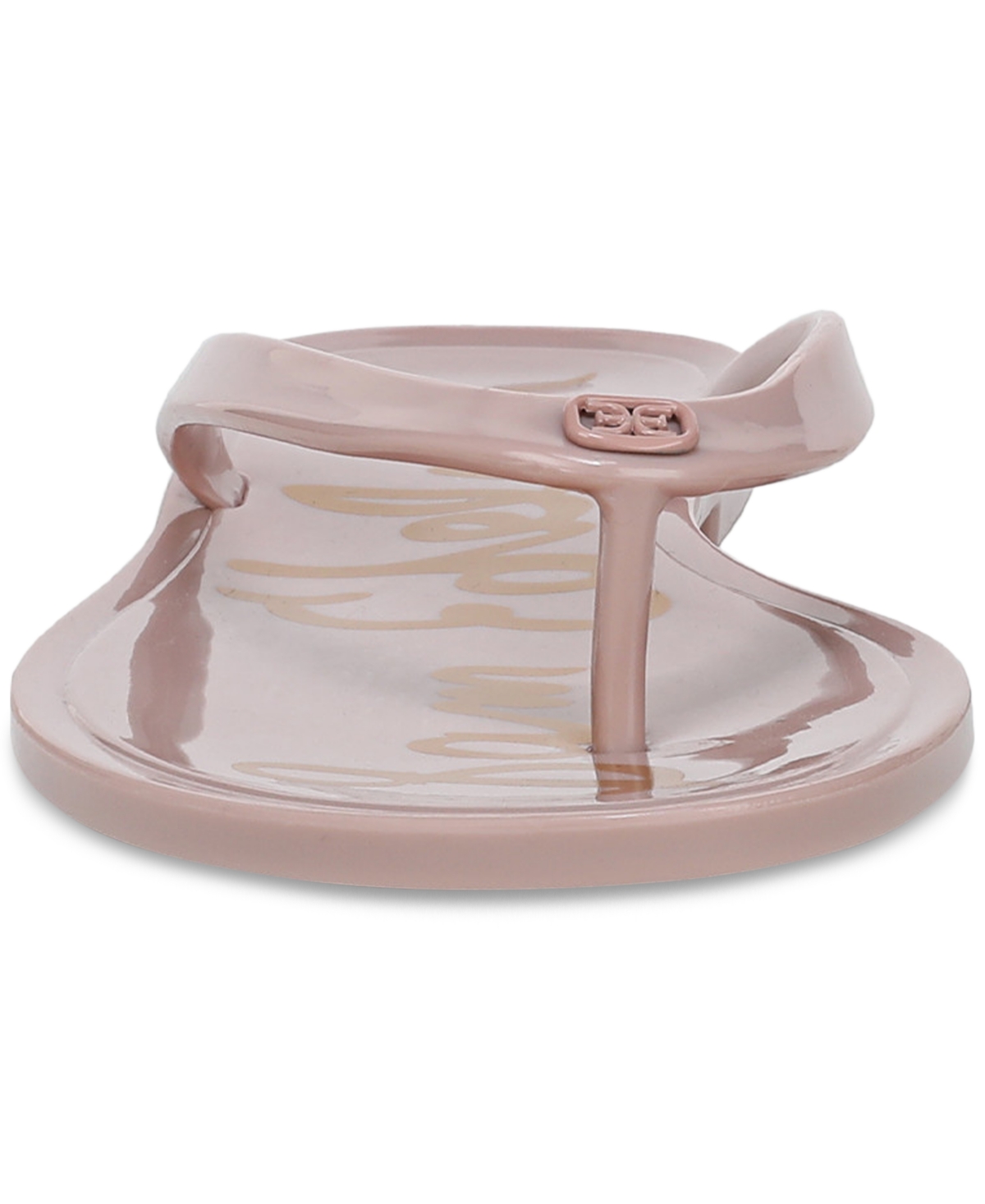 Sam Edelman Dean Jelly Flip Flop Rose Dust Jelly