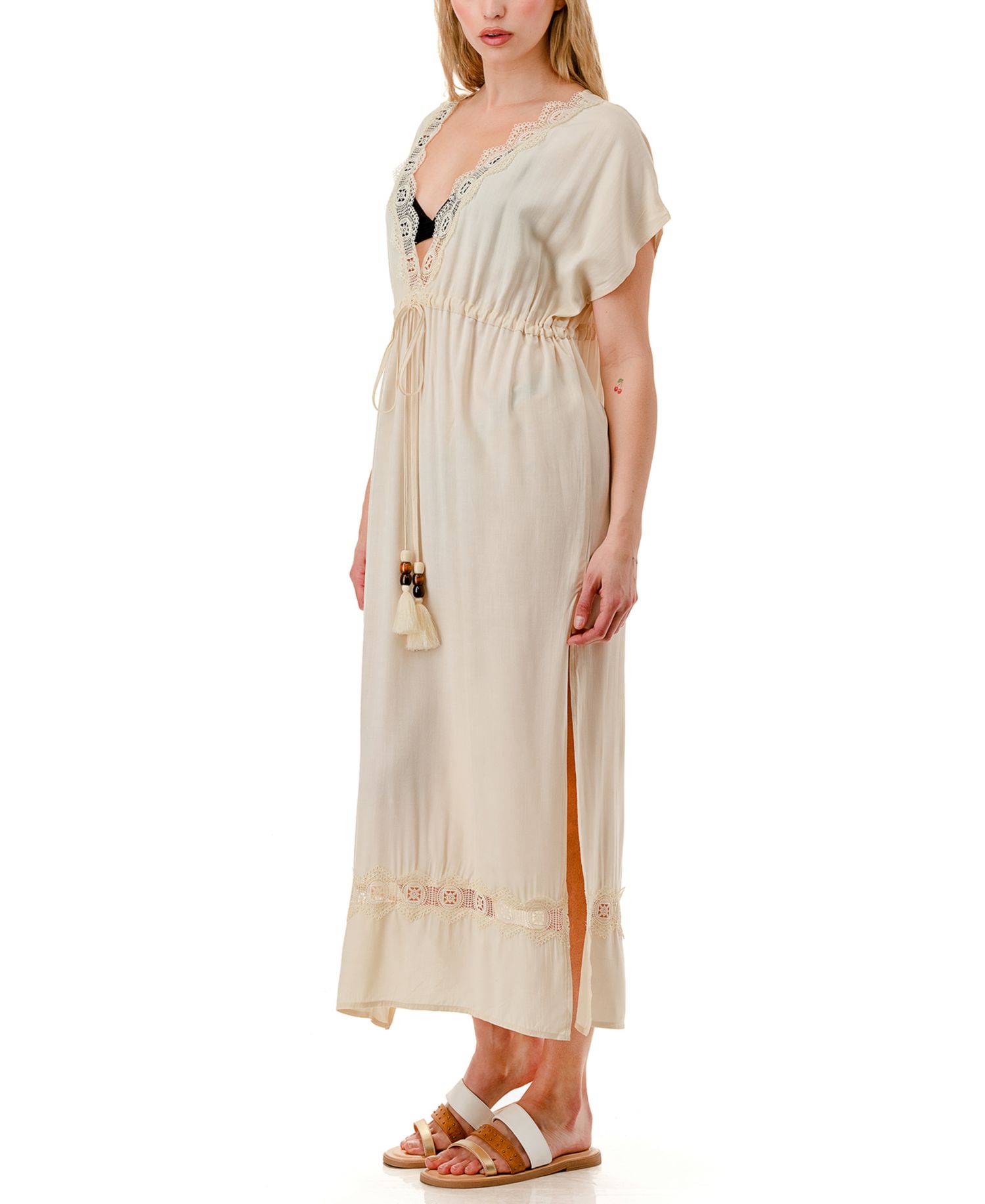 Women's Boho Swim Cover-Up Dress