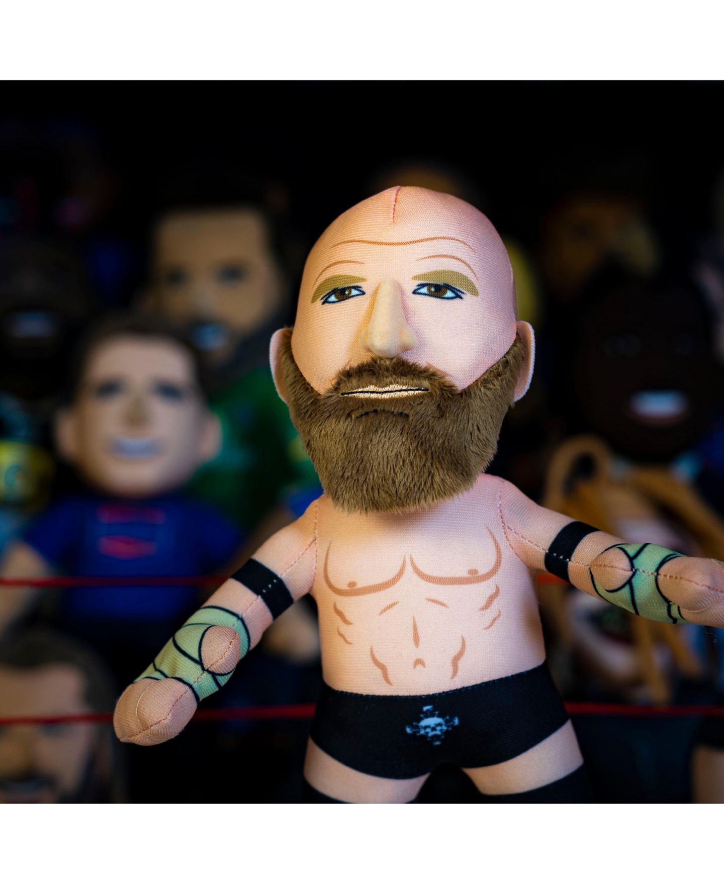 Детская мягкая игрушка Bleacher Creatures Triple H 10" Plush Figure — фото 2