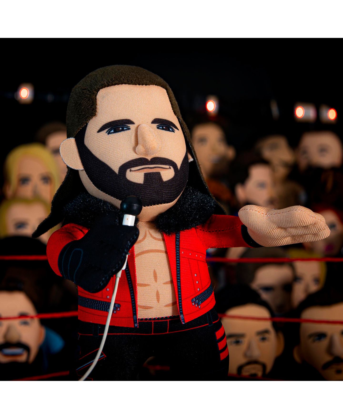 Детская мягкая игрушка Bleacher Creatures Seth Rollins 10" Plush Figure — фото 4