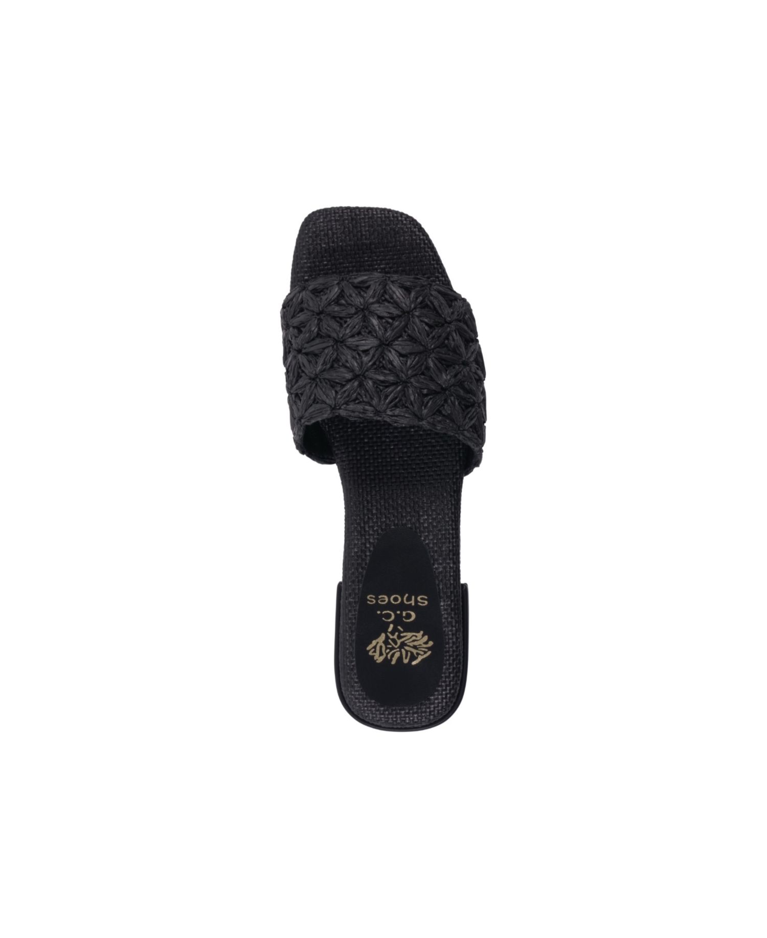Women's Kendra Woven Single Band Flat Sandals