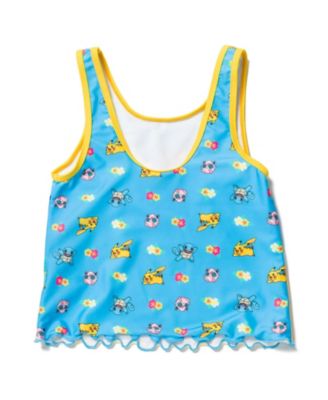 Girls Tankini Top and Bikini Bottom Swim Set