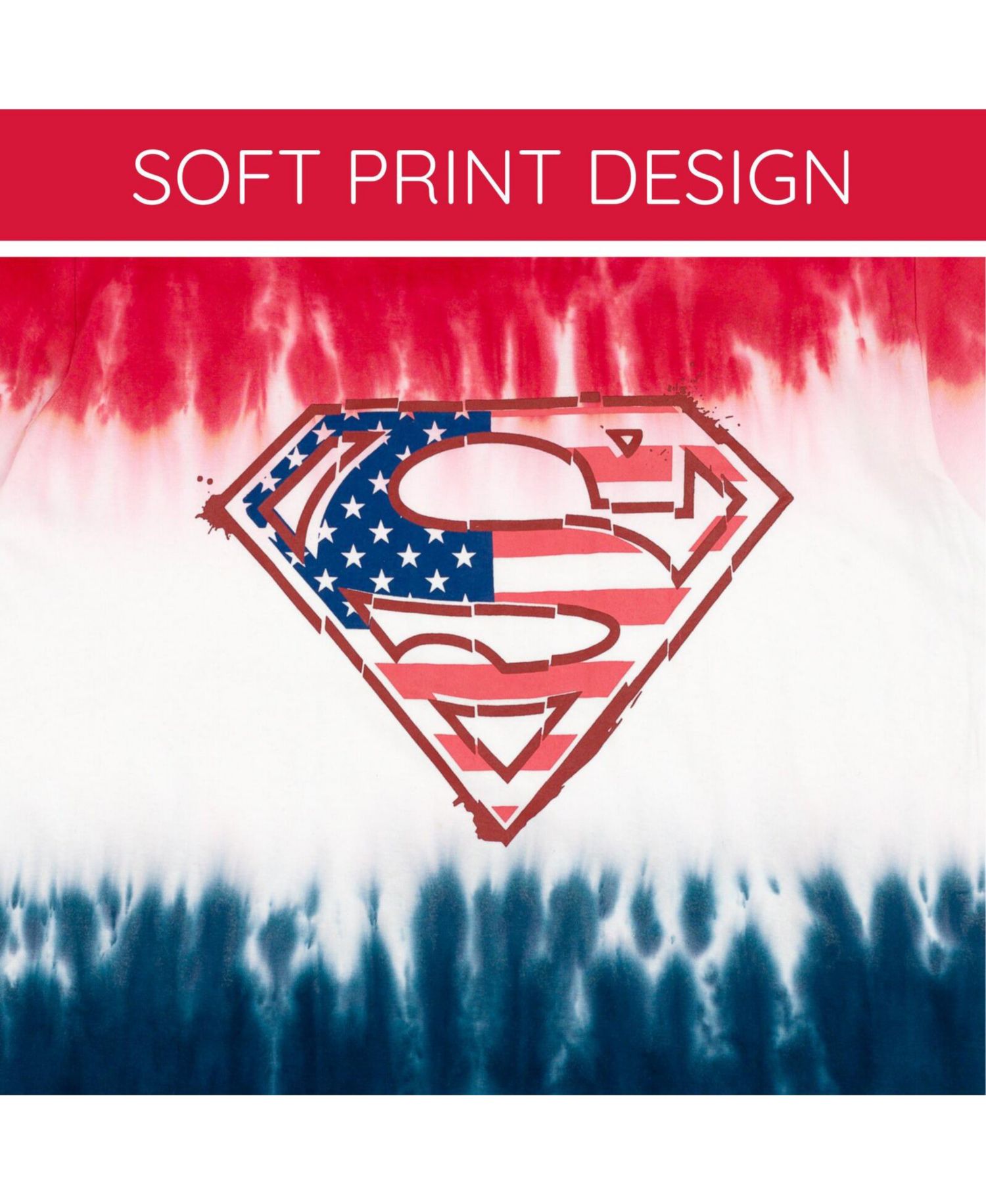 Boys Superman July 4th Matching Family T-Shirt