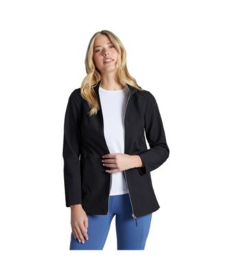 Свободная женская куртка-анорак Softshell в стиле кантри