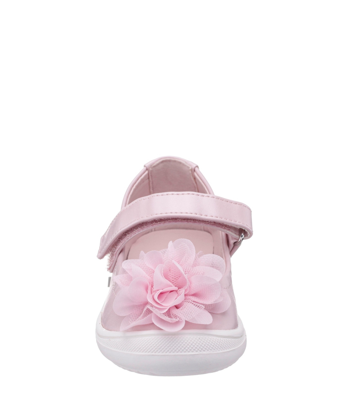 Nina Little Girls Natty Pearlized Round Toe Sneakers In Light Pink