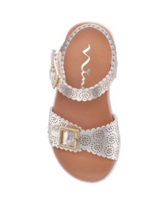 Little Girls Saturn Footbed Sandals