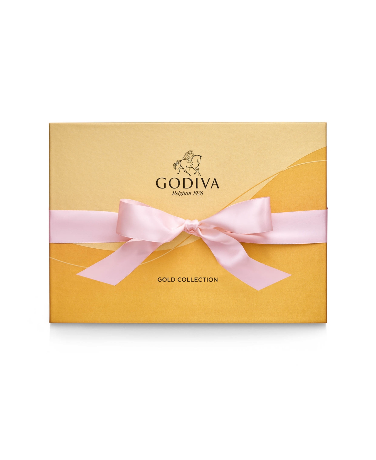 Shop Godiva Gold Ballotin Solid Pink Ribbon, 36 Piece In No Color