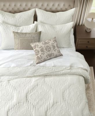 Home Muslin Stitch 2-Pc. Sham Set, European