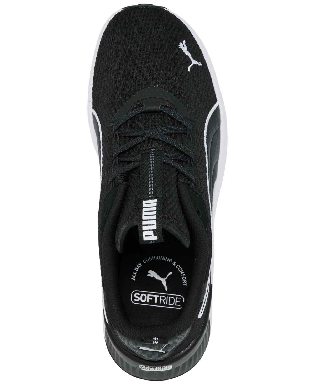 Puma Women's Soft Ride Harli Running Sneakers From Finish Line In Black