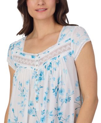 Women's Cotton Cap-Sleeve Ballet Nightgown