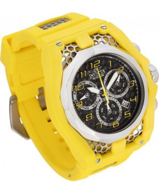 Мужские часы Invicta 47206 Invicta Racing с кварцевым хронографом и серебристым циферблатом, черные