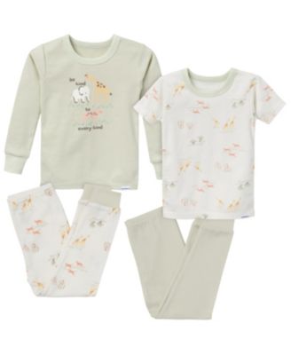 Toddler Boys Pajamas Set, 4 Piece