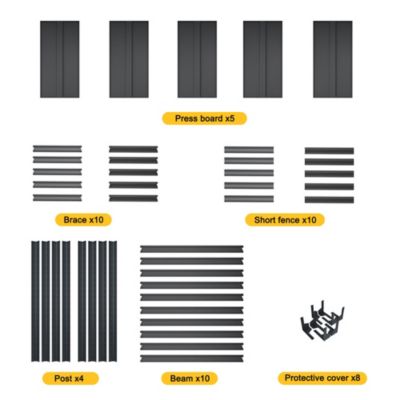 Storage Shelves 5 Tier Heavy Duty Metal Shelving Unit Adjustable Shelving Units and Storage Rack Kitchen Garage Shelf H78  W47.2  D18