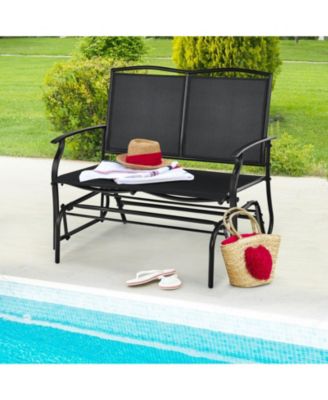 Iron Patio Rocking Chair for Outdoor Backyard and Lawn