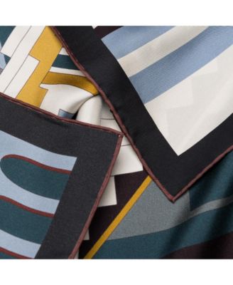 Tina - Большой шелковый платок ручной работы для женщин