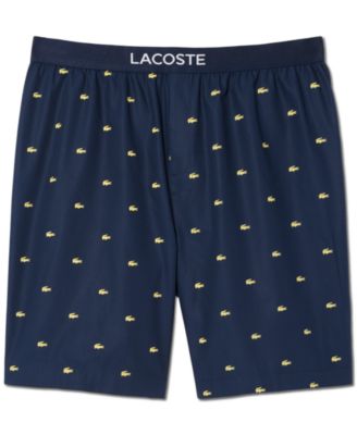 Lacoste - Men's Loungewear Croc Print Pajama Shorts