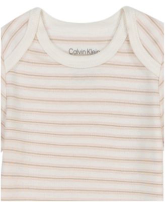 Baby Girls 3-Piece Short Sleeve Bodysuit Set