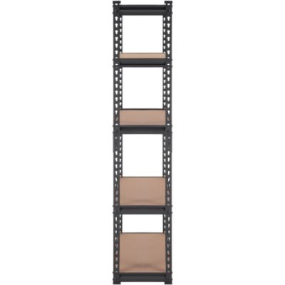 5 Tier Heavy Duty Storage Shelving Unit 2000 lbs Capacity Adjustable Garage Shelves Metal Organizer