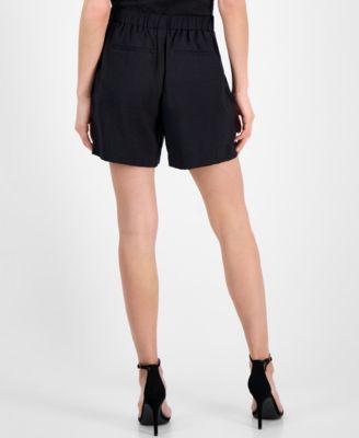 Женские плиссированные шорты со средней посадкой Anne Klein