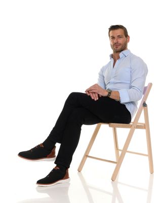 Edison Street Mens Hands-Free Slip On Technology Lightweight Mesh Oxfords