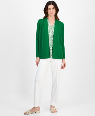 Кардиган Anne Klein Petite Malibu с накладным карманом