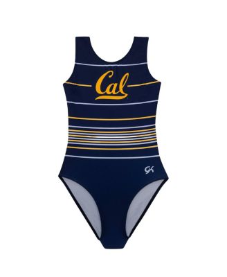 Big Girls Navy Cal Bears Elite Spirit Leotard