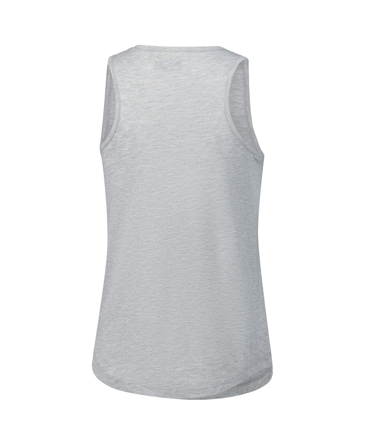 Concepts Sport Women's Gray/navy Dallas Cowboys Petition Tank Top And Pants Sleep Set In Gray,navy