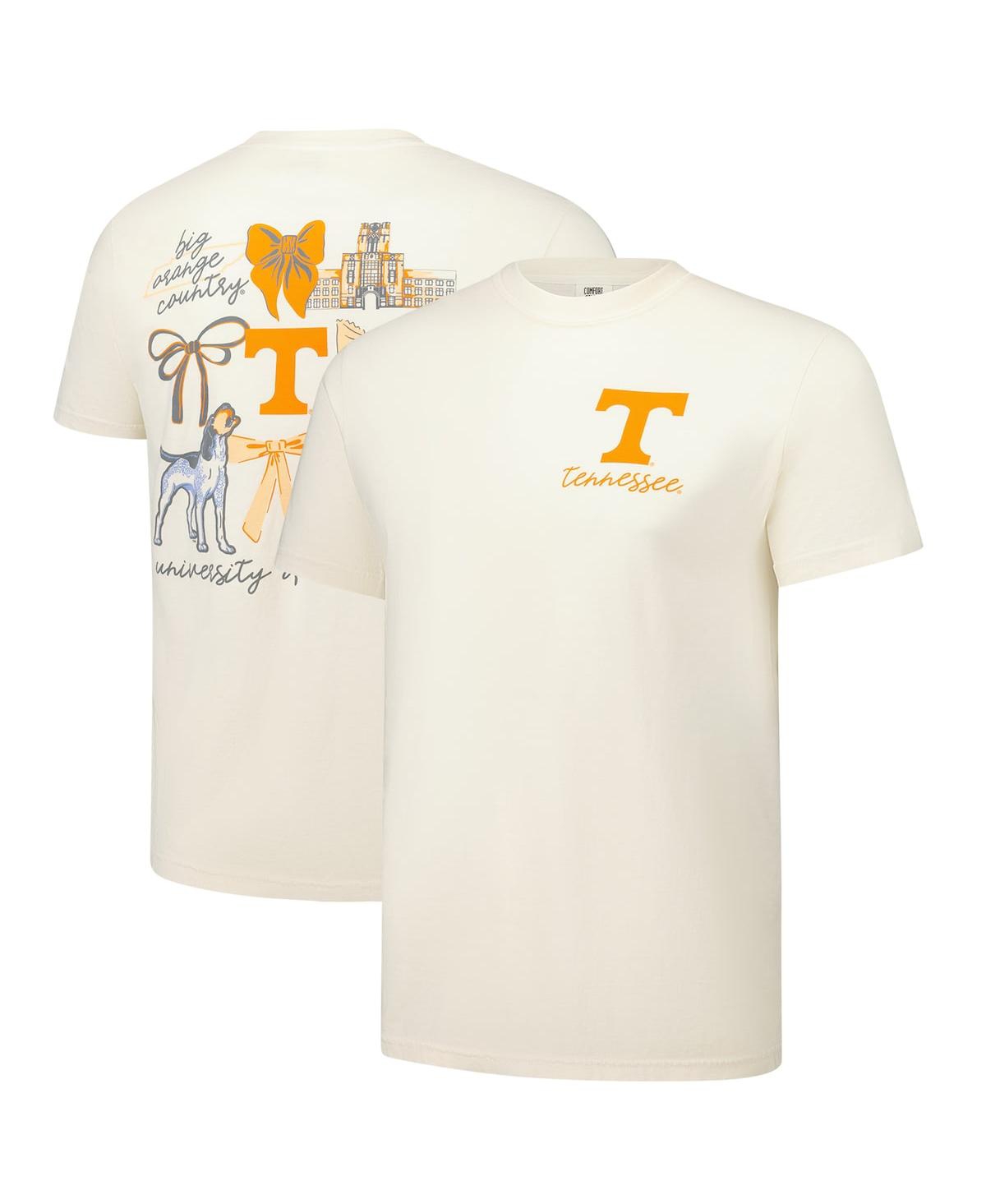 Comfort Colors Men's And Women's Natural Tennessee Volunteers Coquette T-shirt In Natural