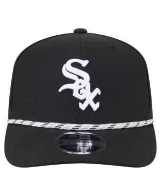 Men's Black Chicago White Sox Multi-Rope 9Seventy Stretch-Snap Hat