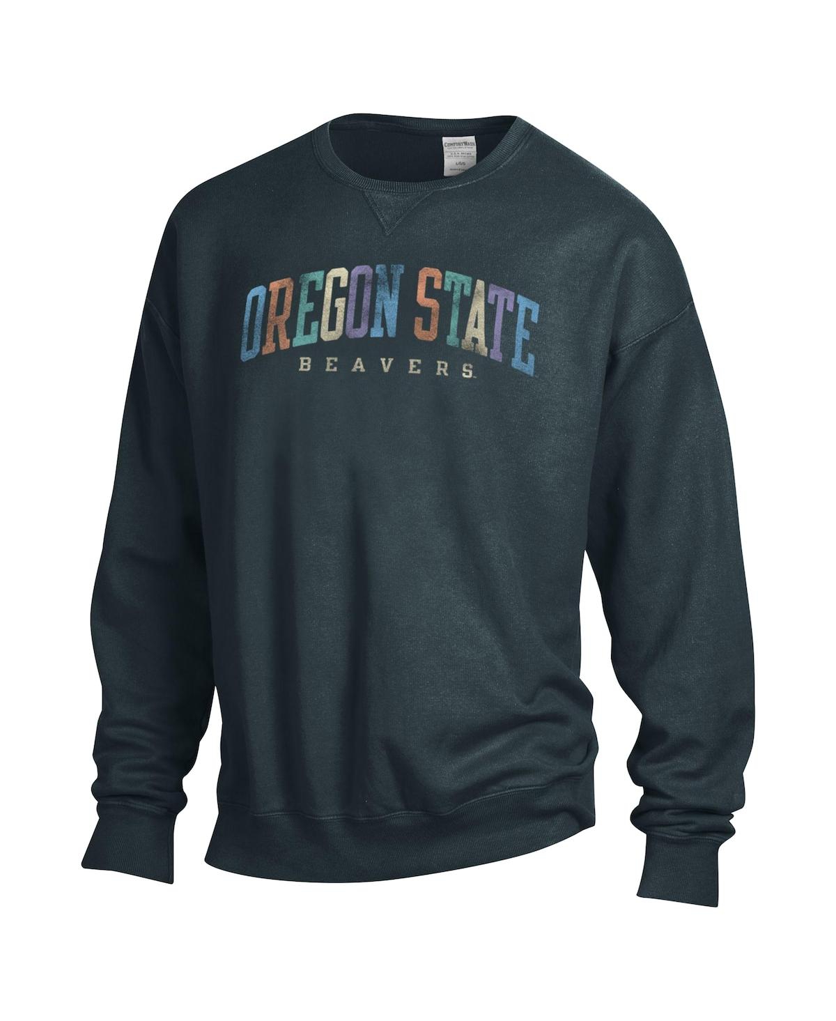 Shop Comfortwash Men's And Women's Gray Oregon State Beavers Oversized Pullover Sweatshirt