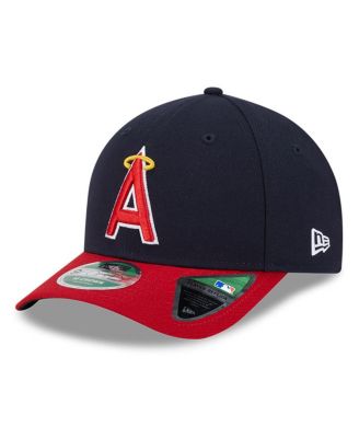 New Era - Men's Navy/red Los Angeles Angels Player Replica 9forty Adjustable Hat