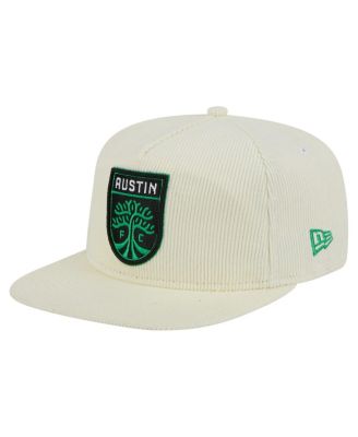 New Era - Men's&nbsp;Cream Austin FC 2025 Kickoff Snapback Golfer Hat