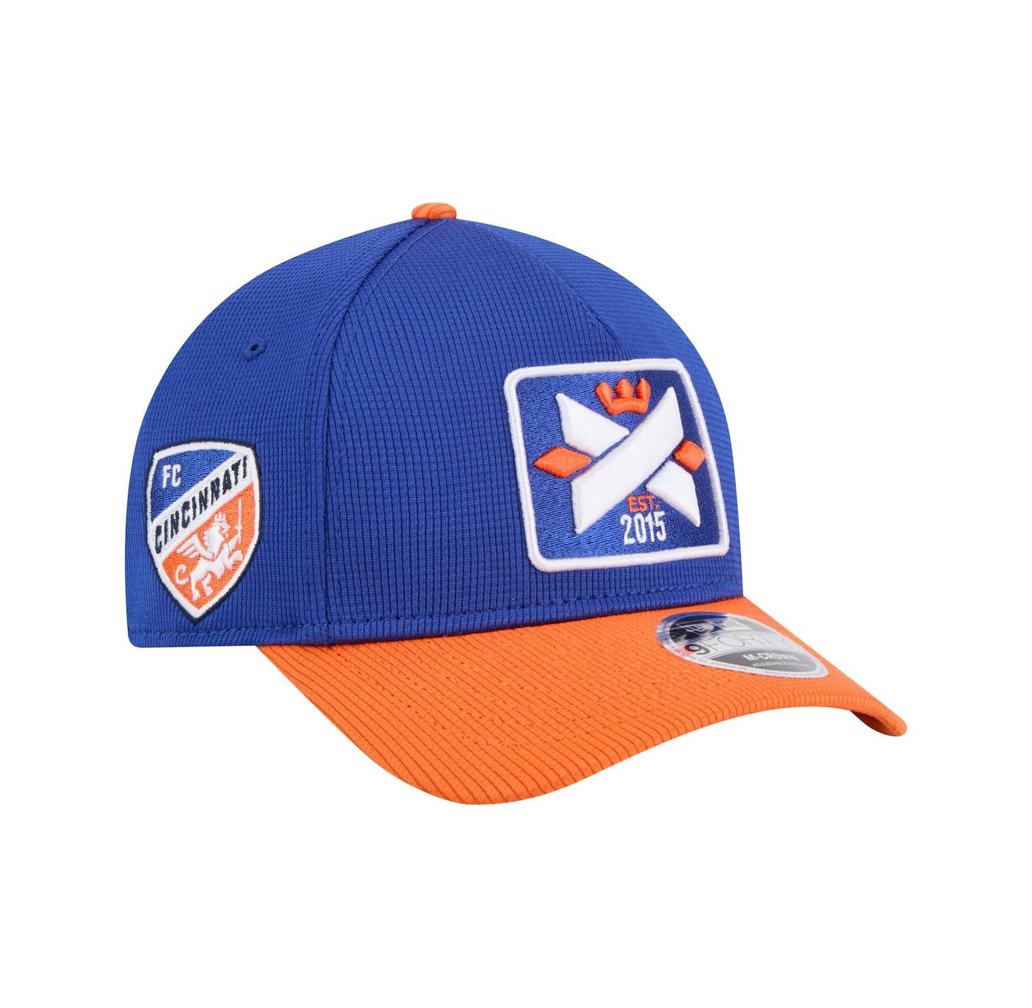 Men's Royal FC Cincinnati 2025 Jersey Hook 9FORTY M-Crown Adjustable Hat