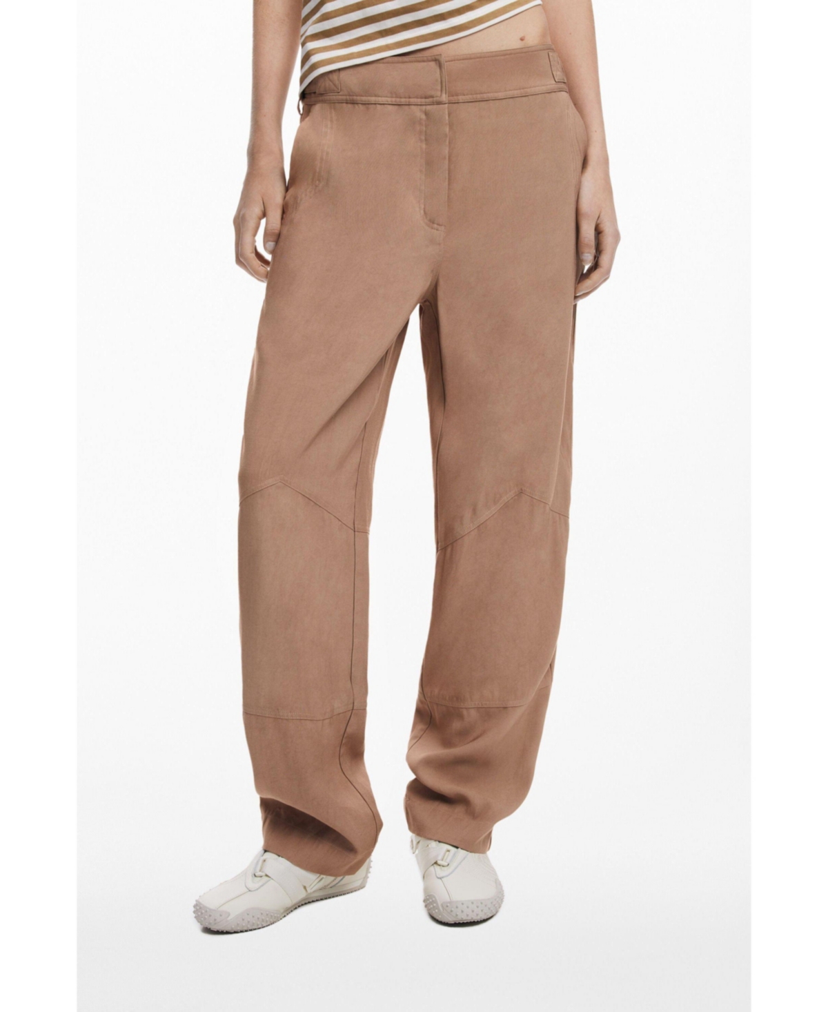 Women's Utility straight pants - Camel