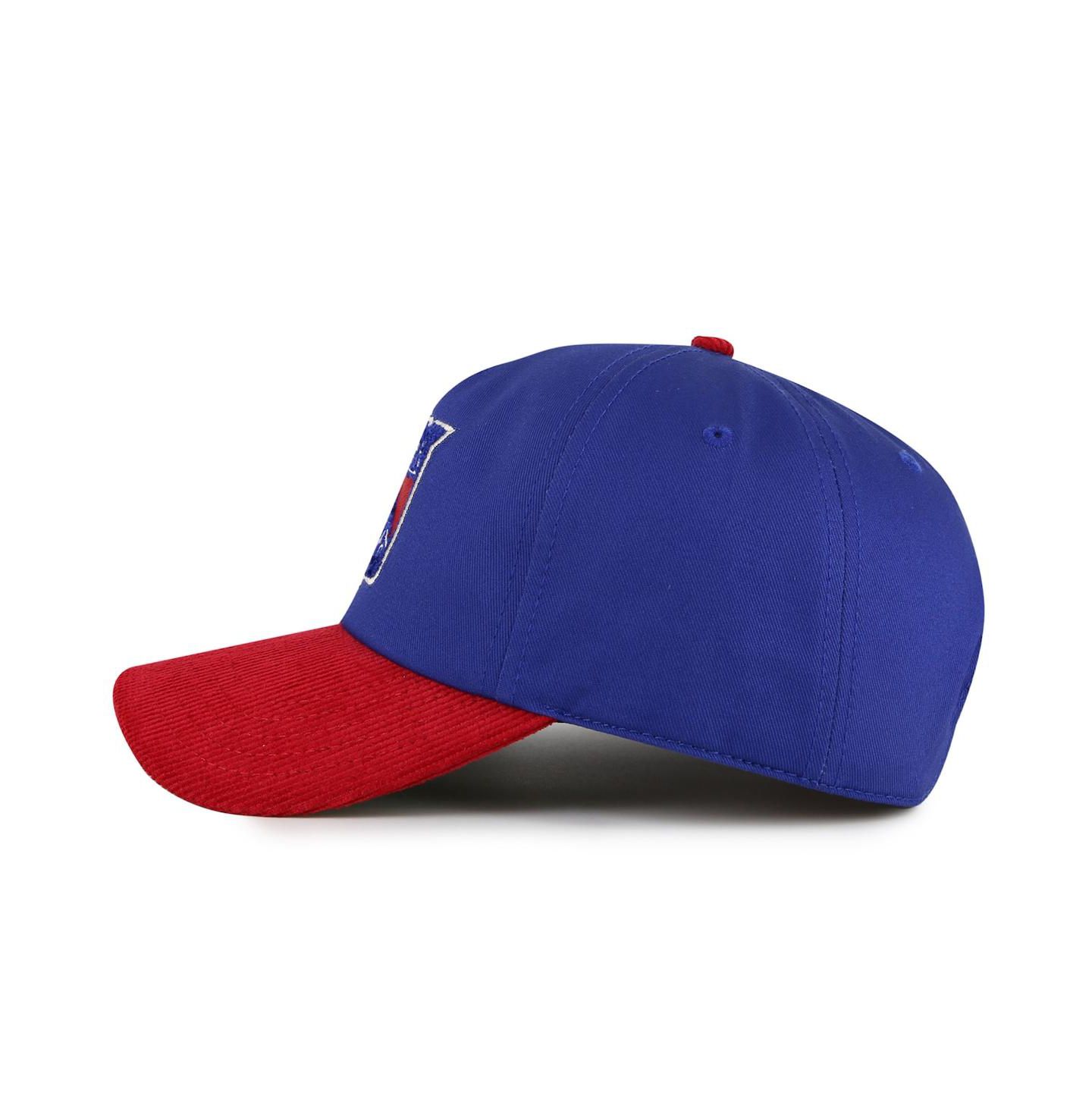 Мужская кепка American Needle Blue/Red New York Rangers Burnett Adjustable Hat — фото 2