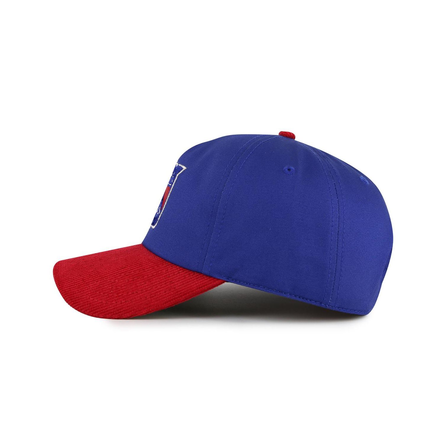 Men's Blue/Red New York Rangers Burnett Adjustable Hat
